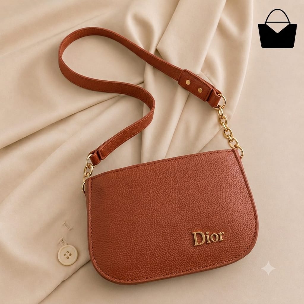 Golden Chain Cross Body Purse