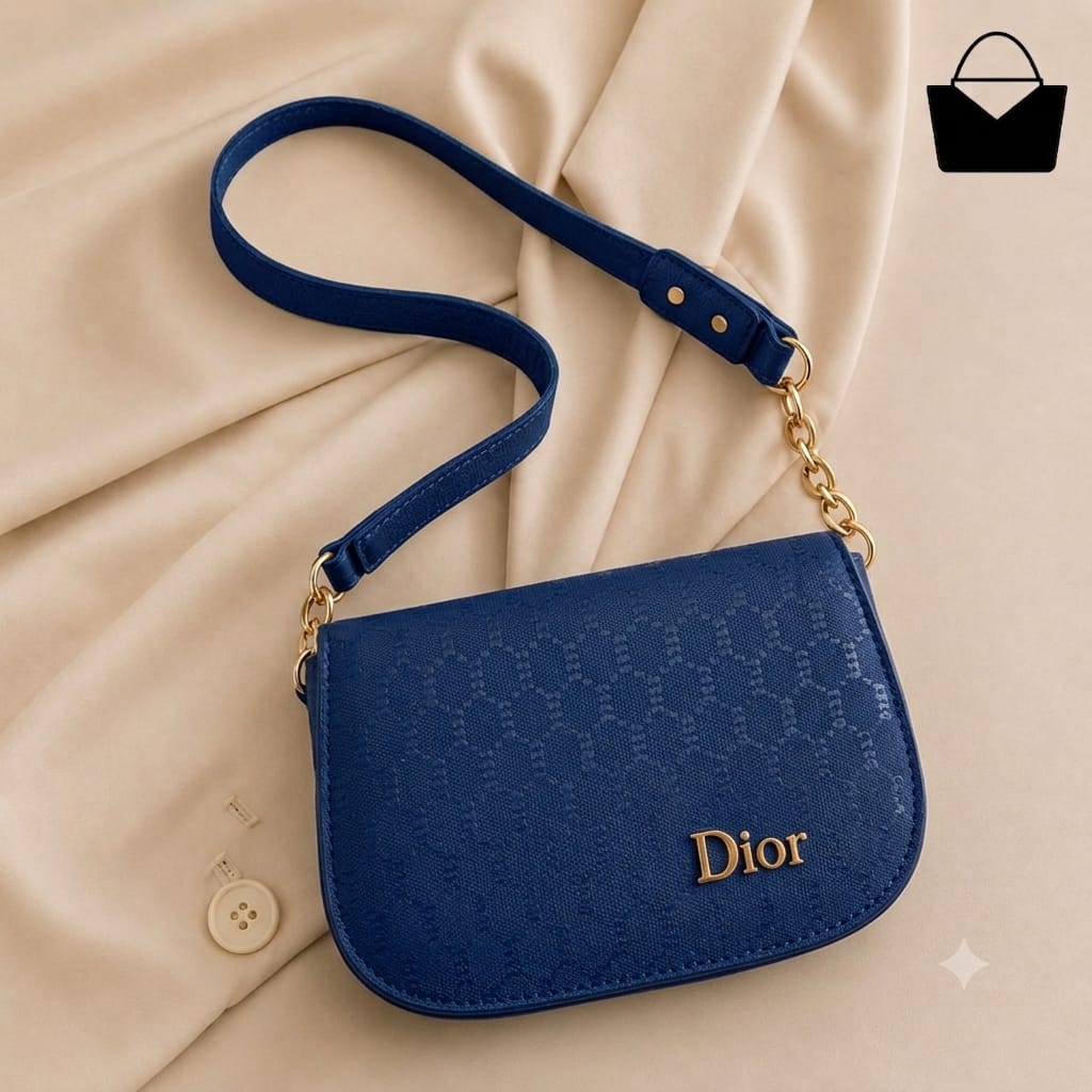 Golden Chain Cross Body Purse