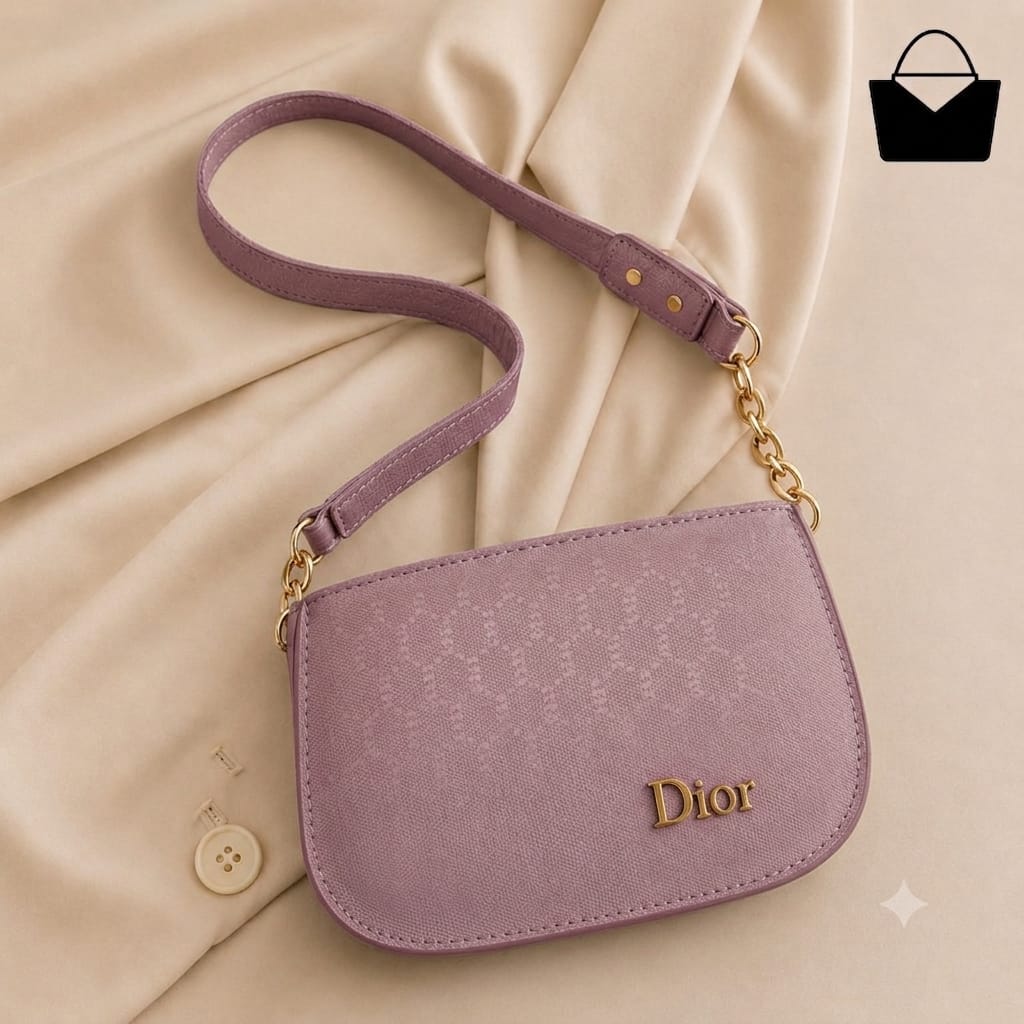 Golden Chain Cross Body Purse