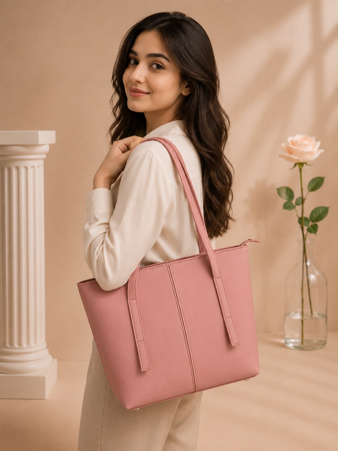Minimalist  Shoulder Tote Bag