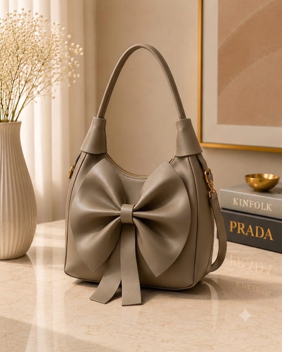 Elegant Bow Design Ladies Handbag