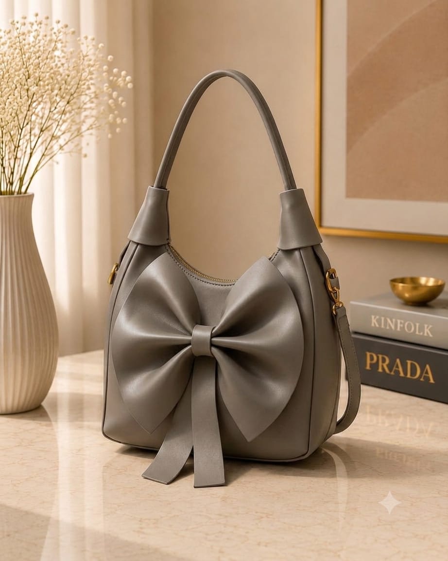 Elegant Bow Design Ladies Handbag