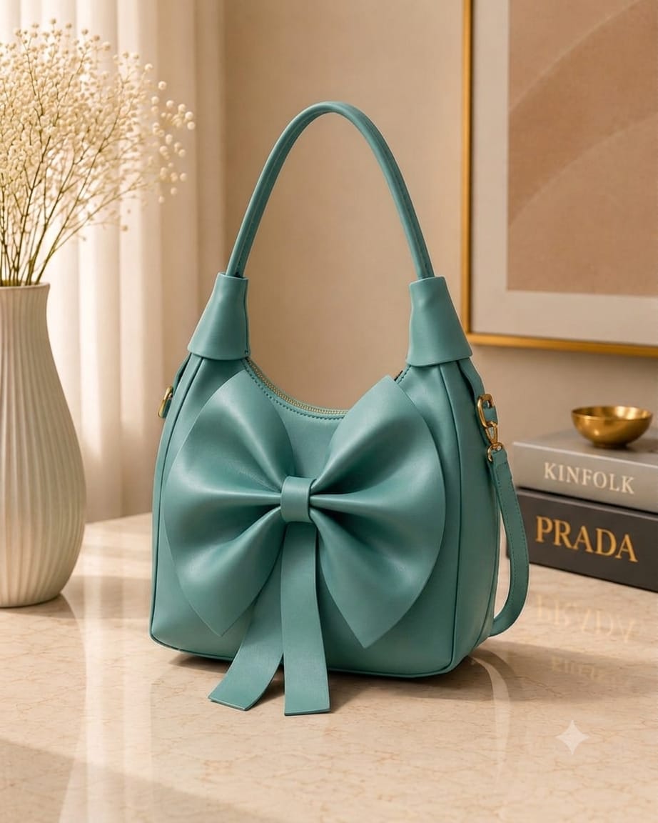 Elegant Bow Design Ladies Handbag