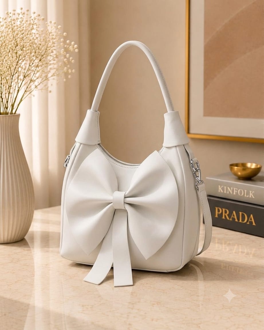 Elegant Bow Design Ladies Handbag