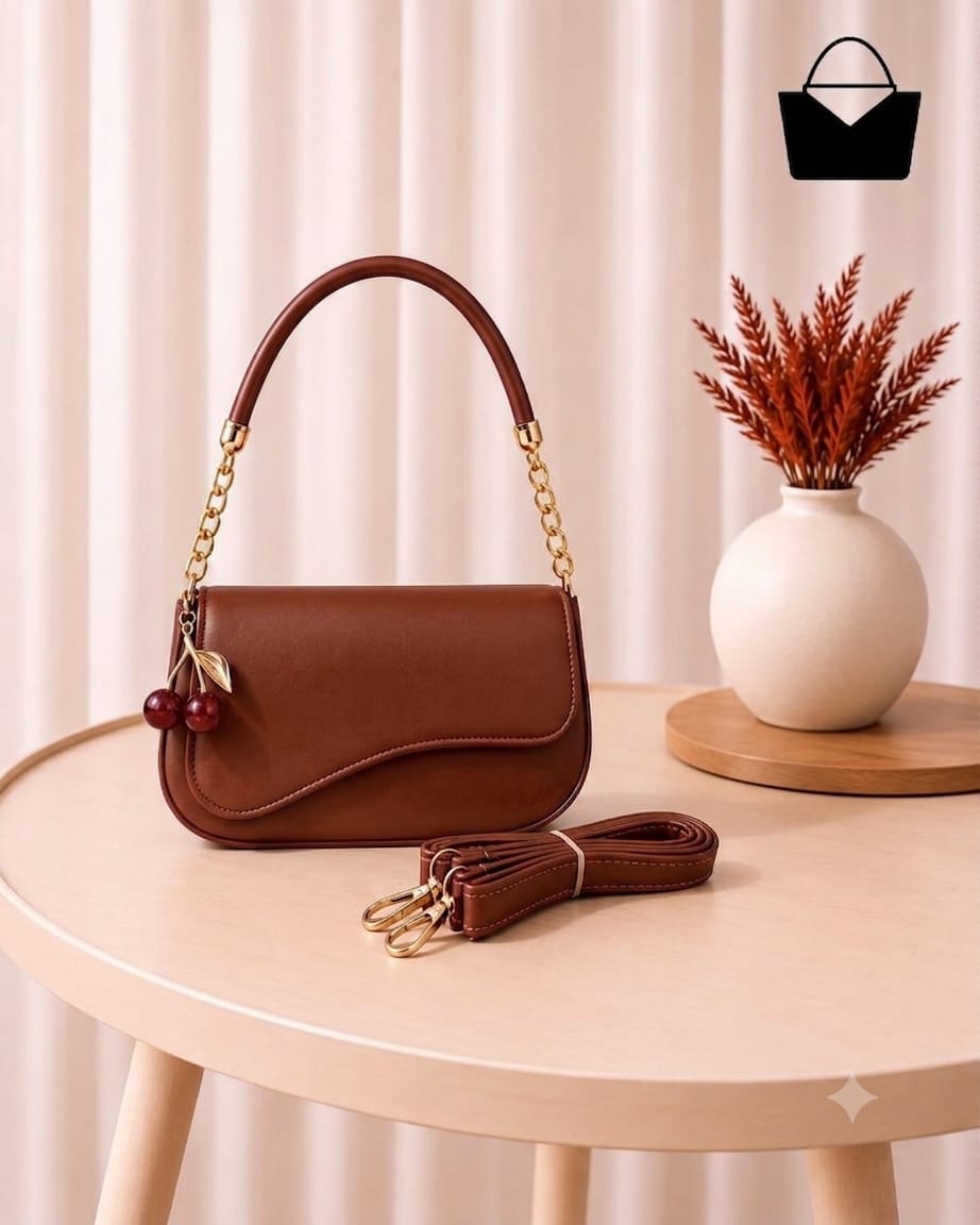 Premium Trendy Chain Handle Shoulder Bag for Women
