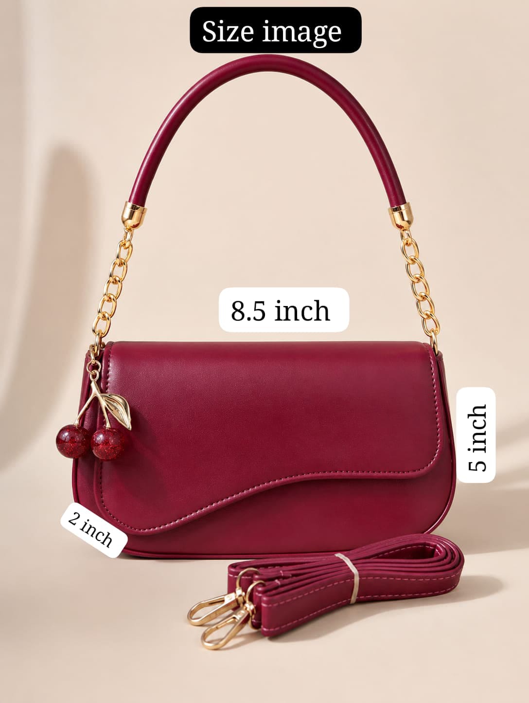 Premium Trendy Chain Handle Shoulder Bag for Women