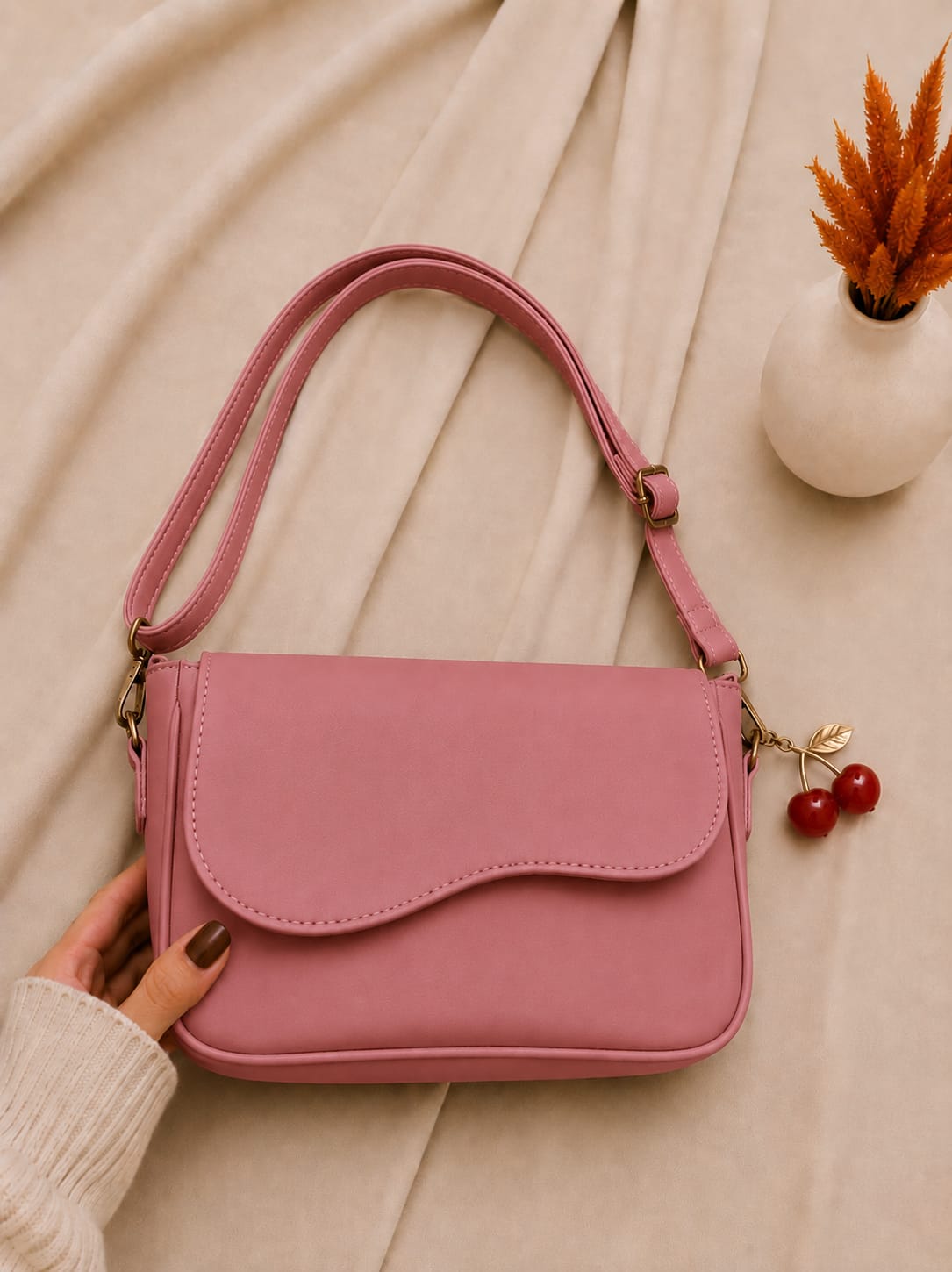 Trendy cherry Handbags