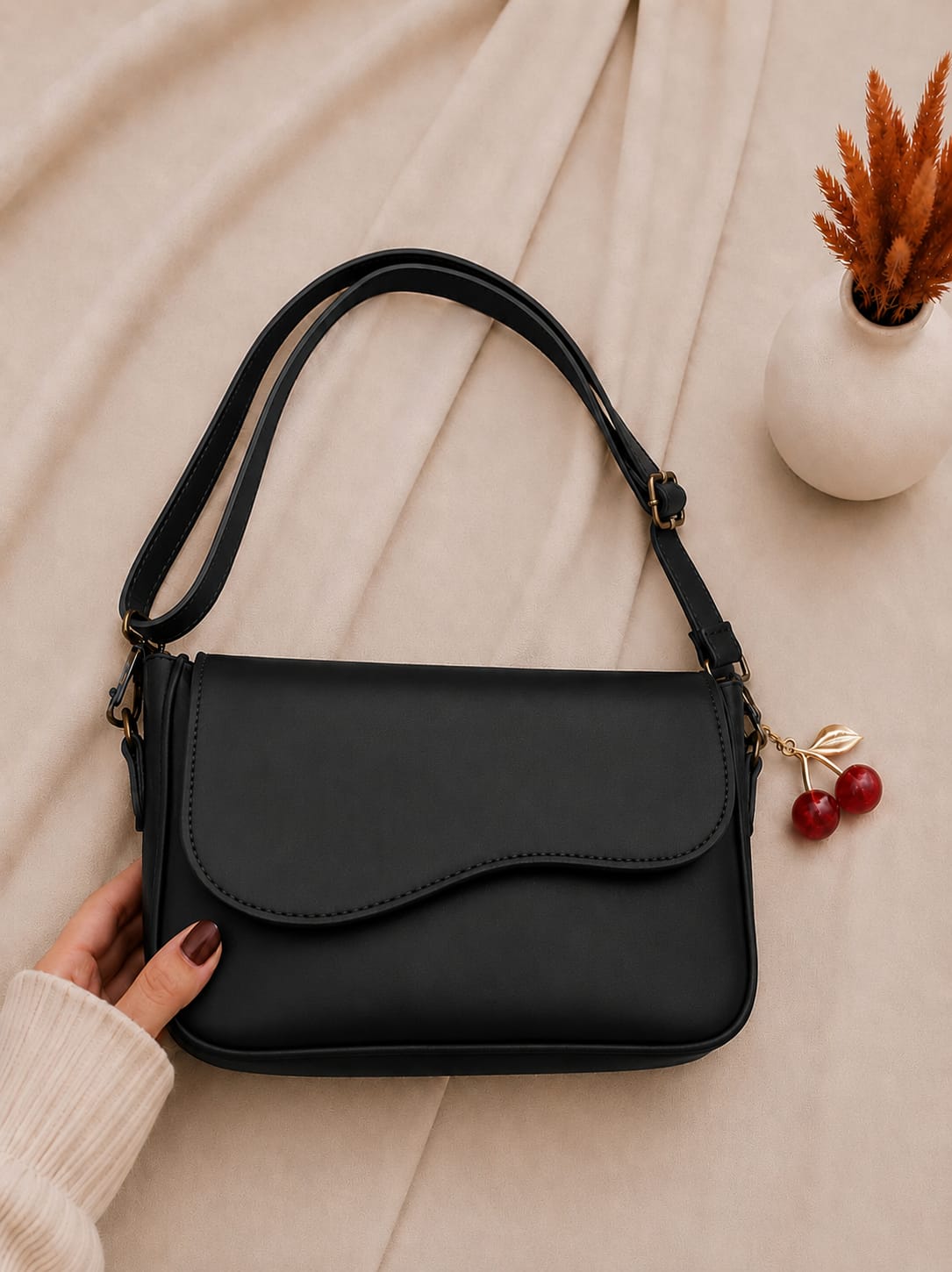 Trendy cherry Handbags