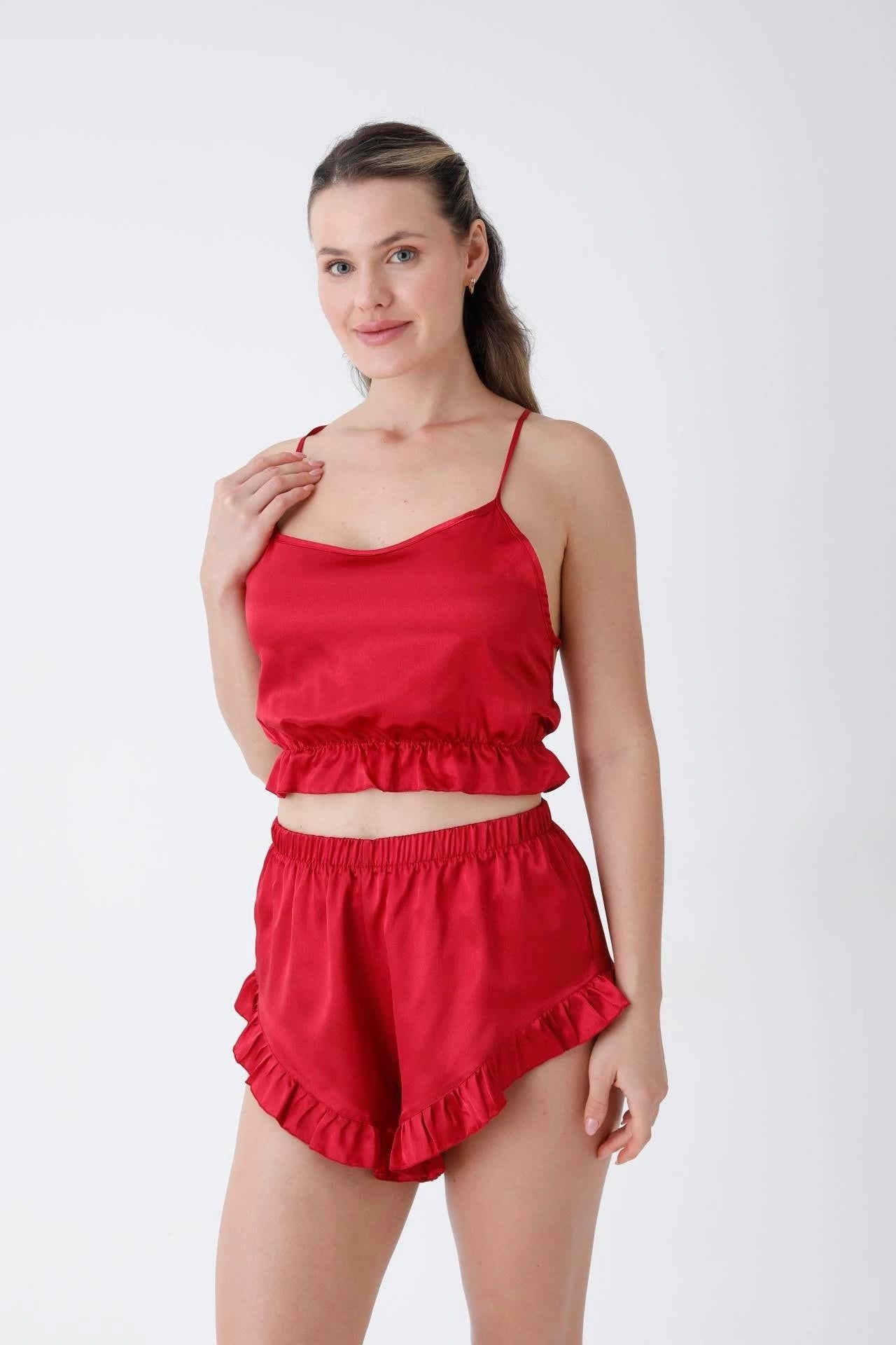 Premium 4-Piece Satin Nightwear & Loungewear Set